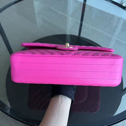 Lambskin Hot Pink Golden Hardware Series 21