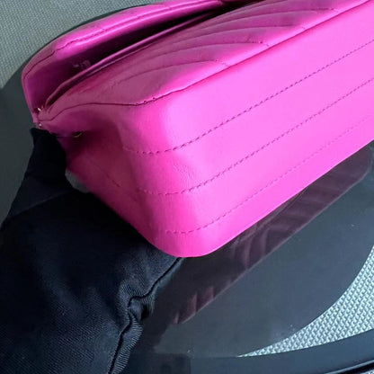 Lambskin Hot Pink Golden Hardware Series 21