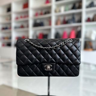 Lambskin Black SHW No 21