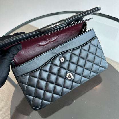 Lambskin Black SHW No 21
