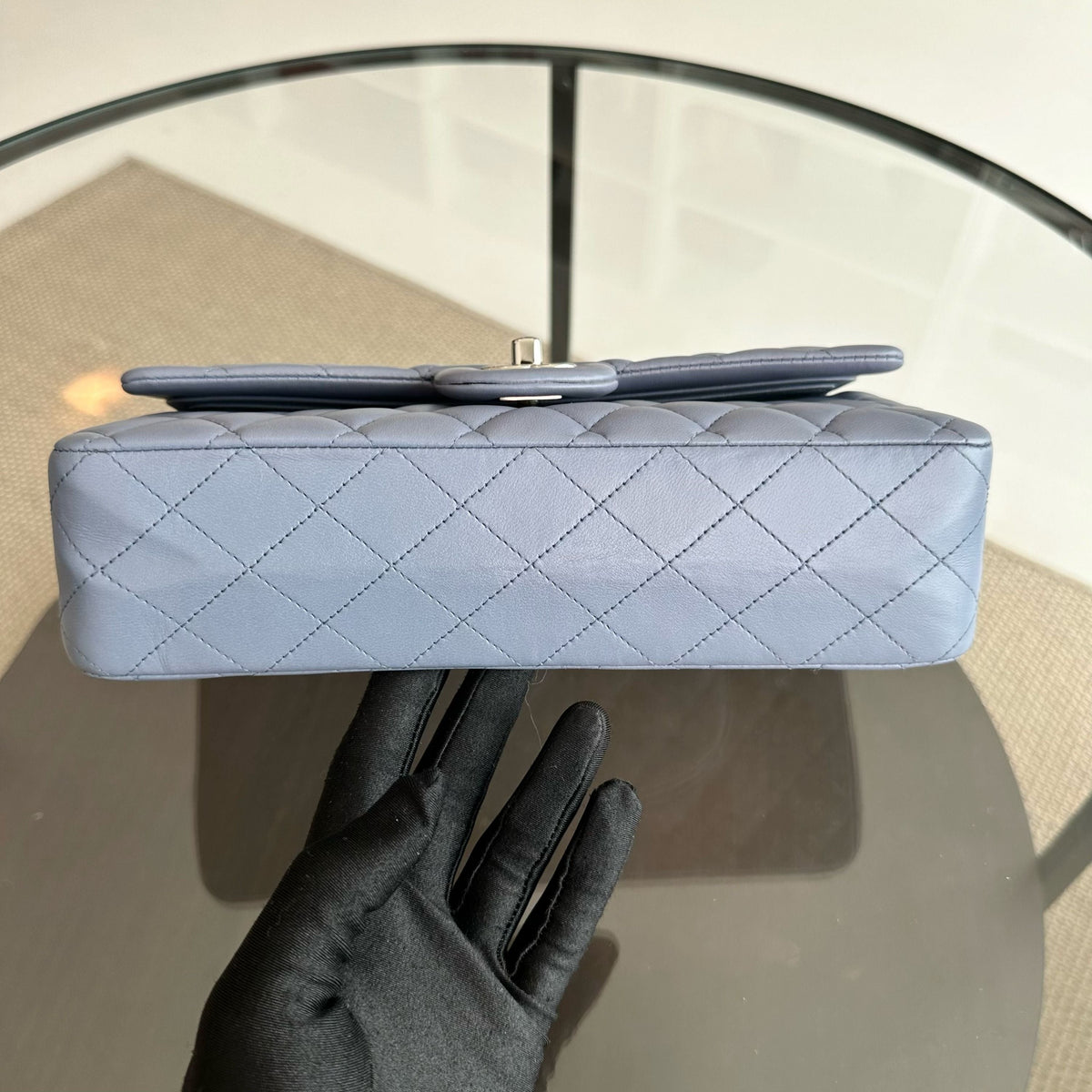 Lambskin Haze Blue SHW No 15