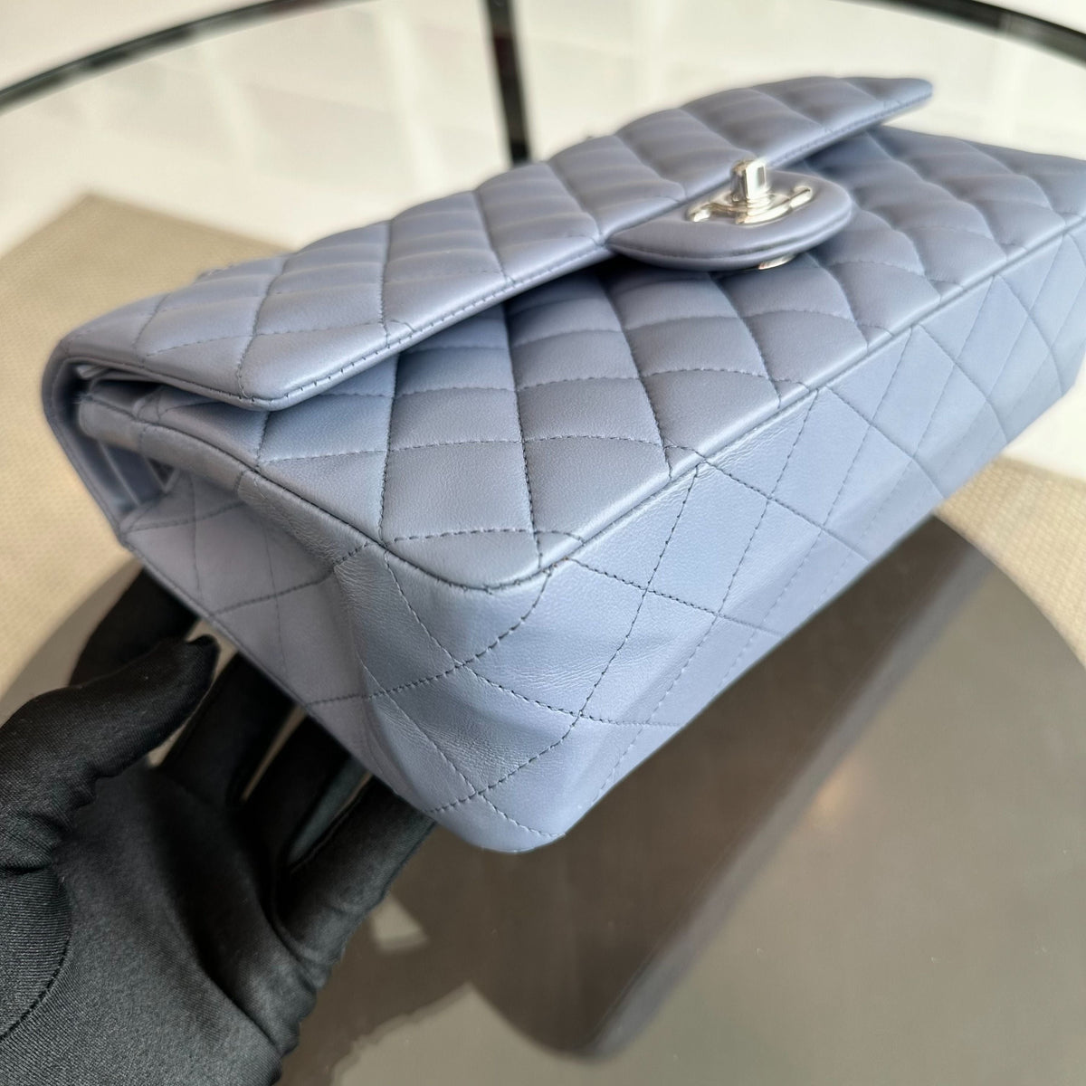 Lambskin Haze Blue SHW No 15