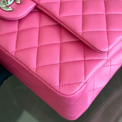 Lambskin Quilted Hot Pink SHW No 19