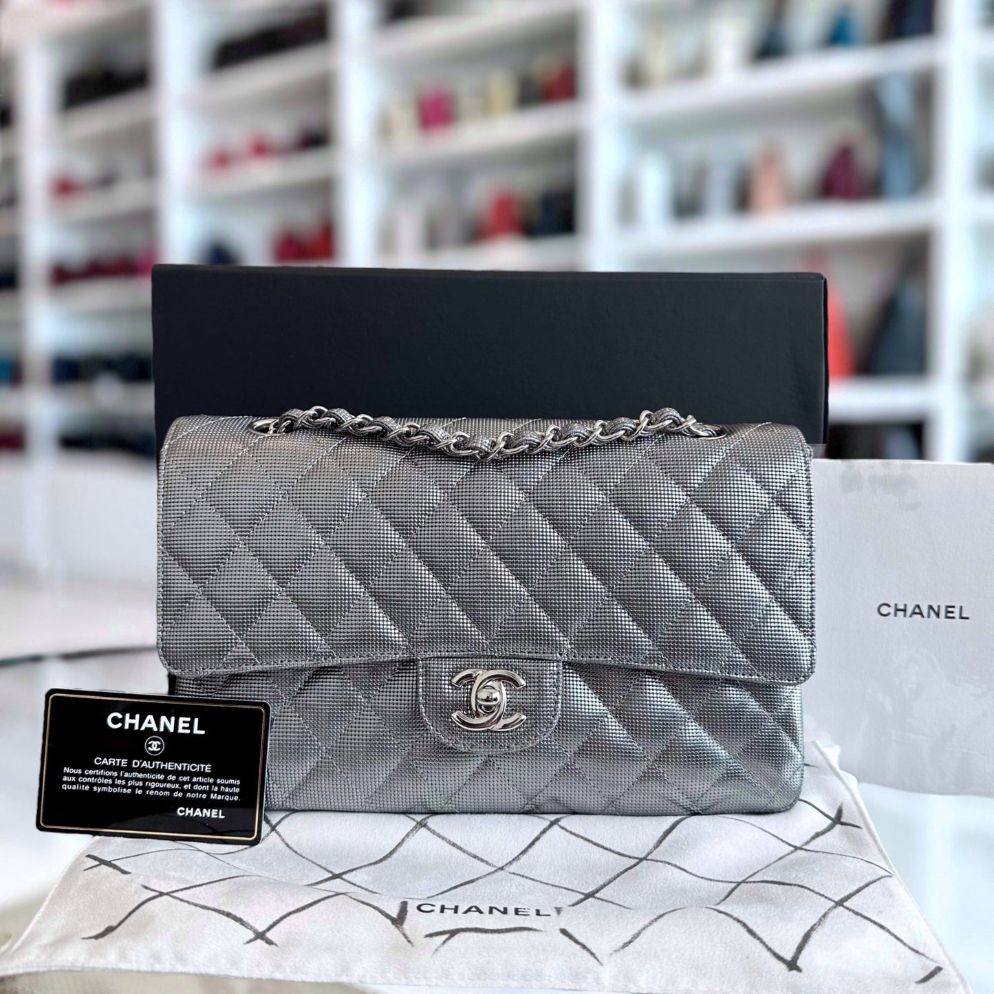 Metallic Pixel Calfskin Limited Edition No 21
