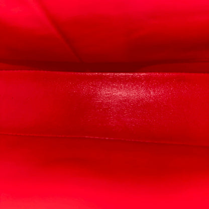 Quilted Lambskin Salmon Red GHW No 23