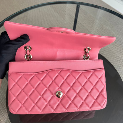 Valentine Seasonal Quilted Lambskin Pink Series 19