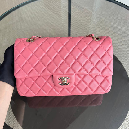 Valentine Seasonal Quilted Lambskin Pink Series 19