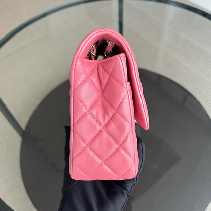 Valentine Seasonal Quilted Lambskin Pink Series 19