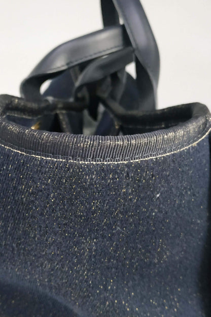 Medium Deauville Tote Blue