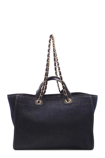 Medium Deauville Tote Blue