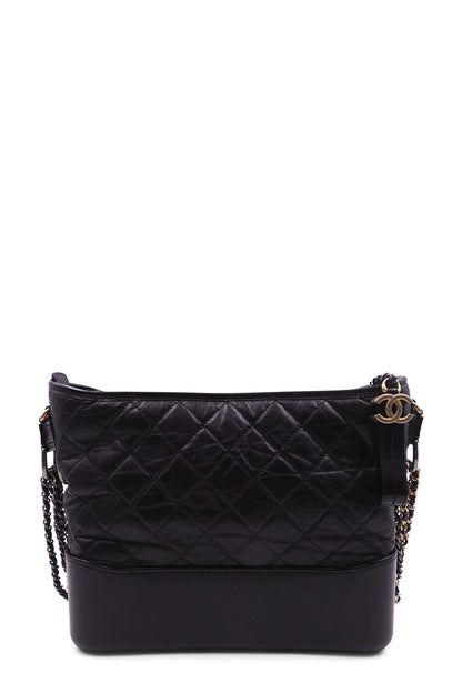 Medium Gabrielle Hobo Black