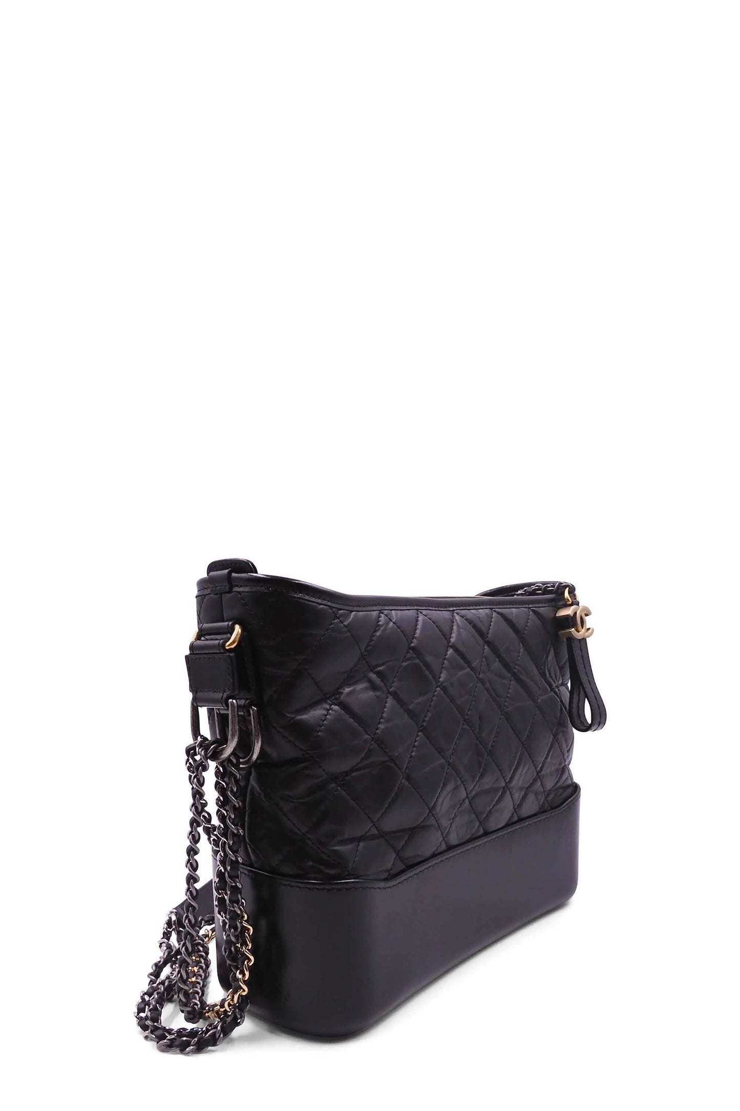 Medium Gabrielle Hobo Black