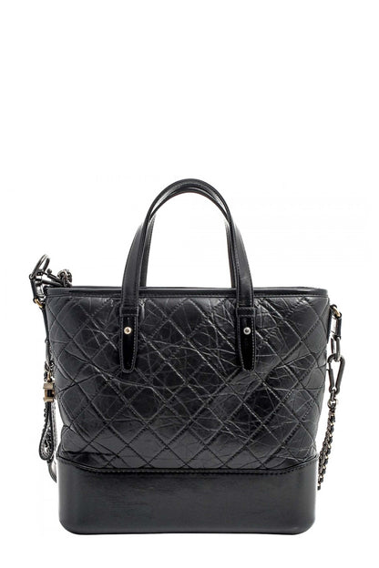 Medium Gabrielle Shopping Tote Black
