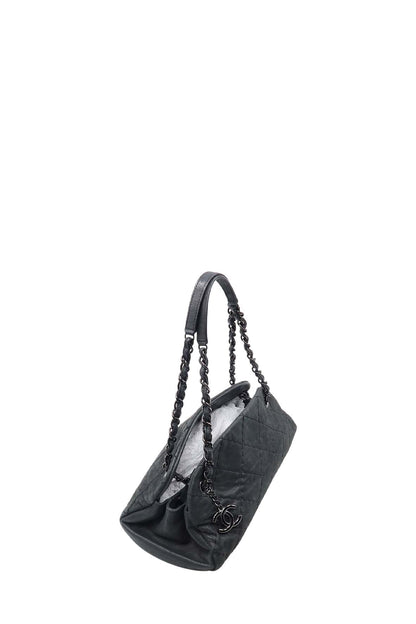 Medium Mademoiselle Bowling Bag Dark Grey