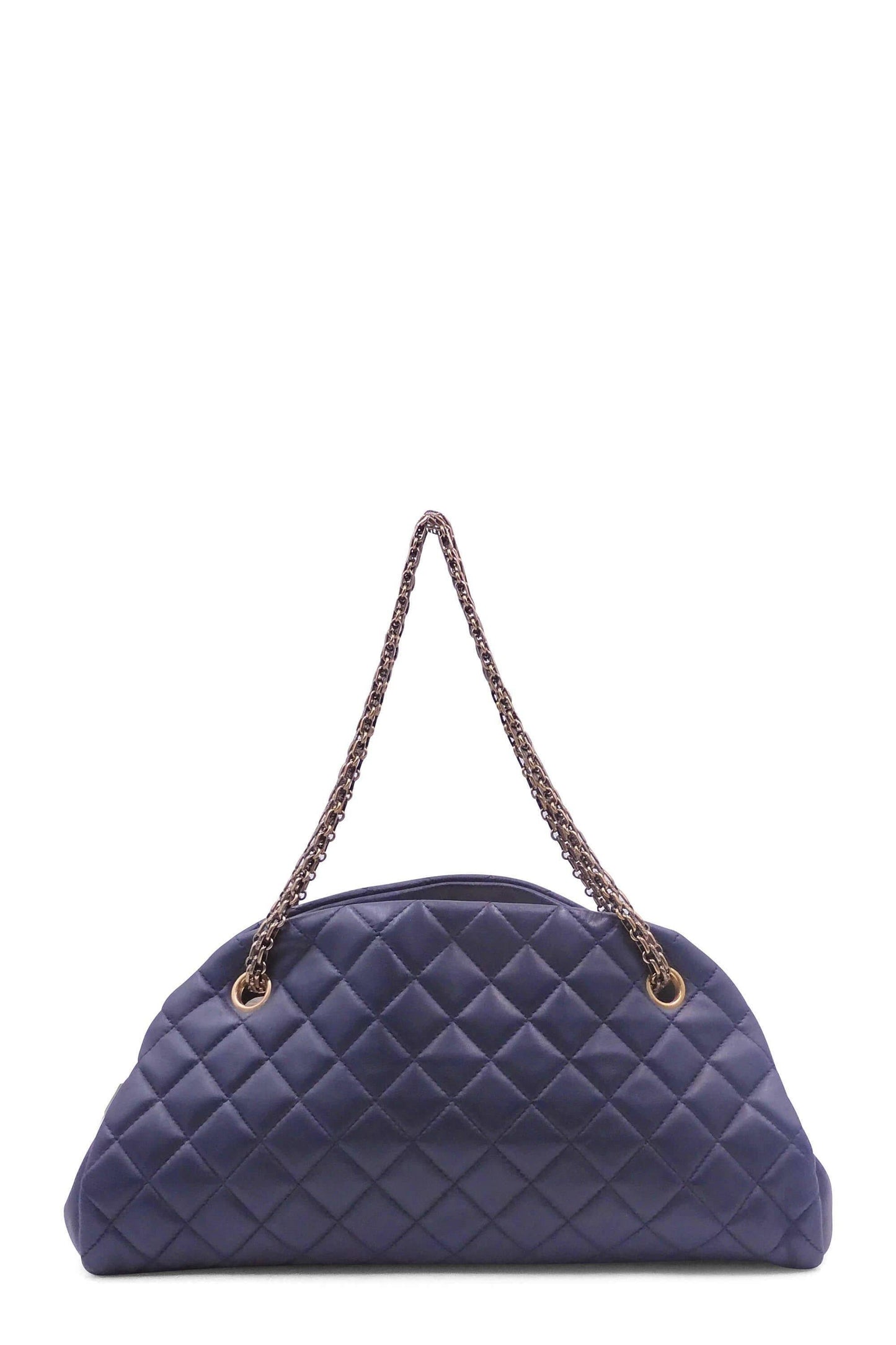 Medium Mademoiselle Bowling Bag Navy