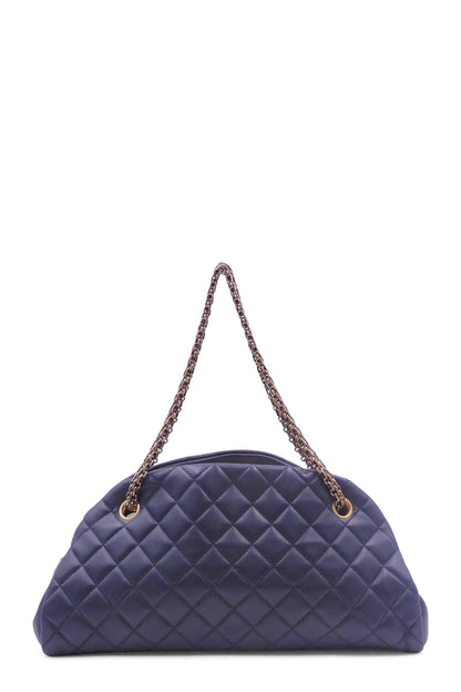 Medium Mademoiselle Bowling Bag Navy