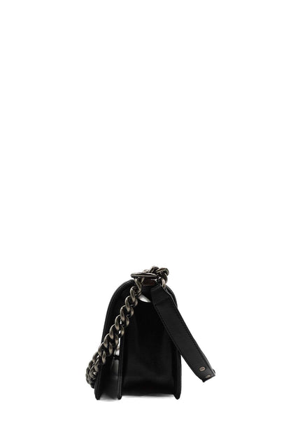Medium Quilted Boy Calfskin Ruthenium Hardware Black