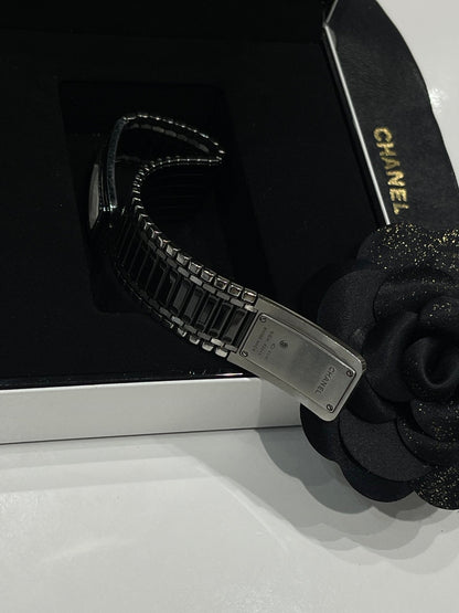 Chanel - Montre Code coco acier, céramique et diamants