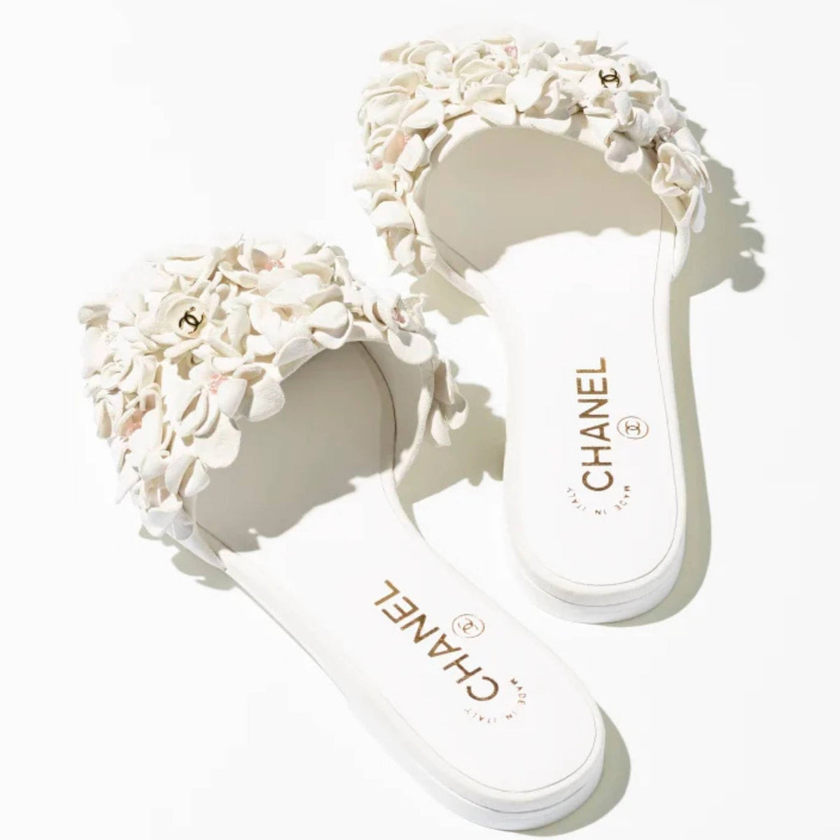 Mules Suede Kidskin Strass
