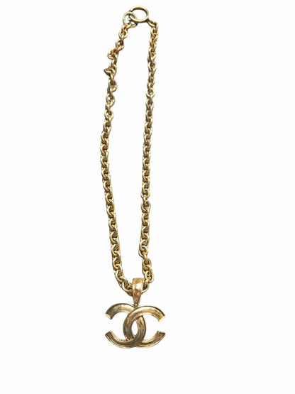 Chanel Coco Mark 94p Chain Necklace UKL1381