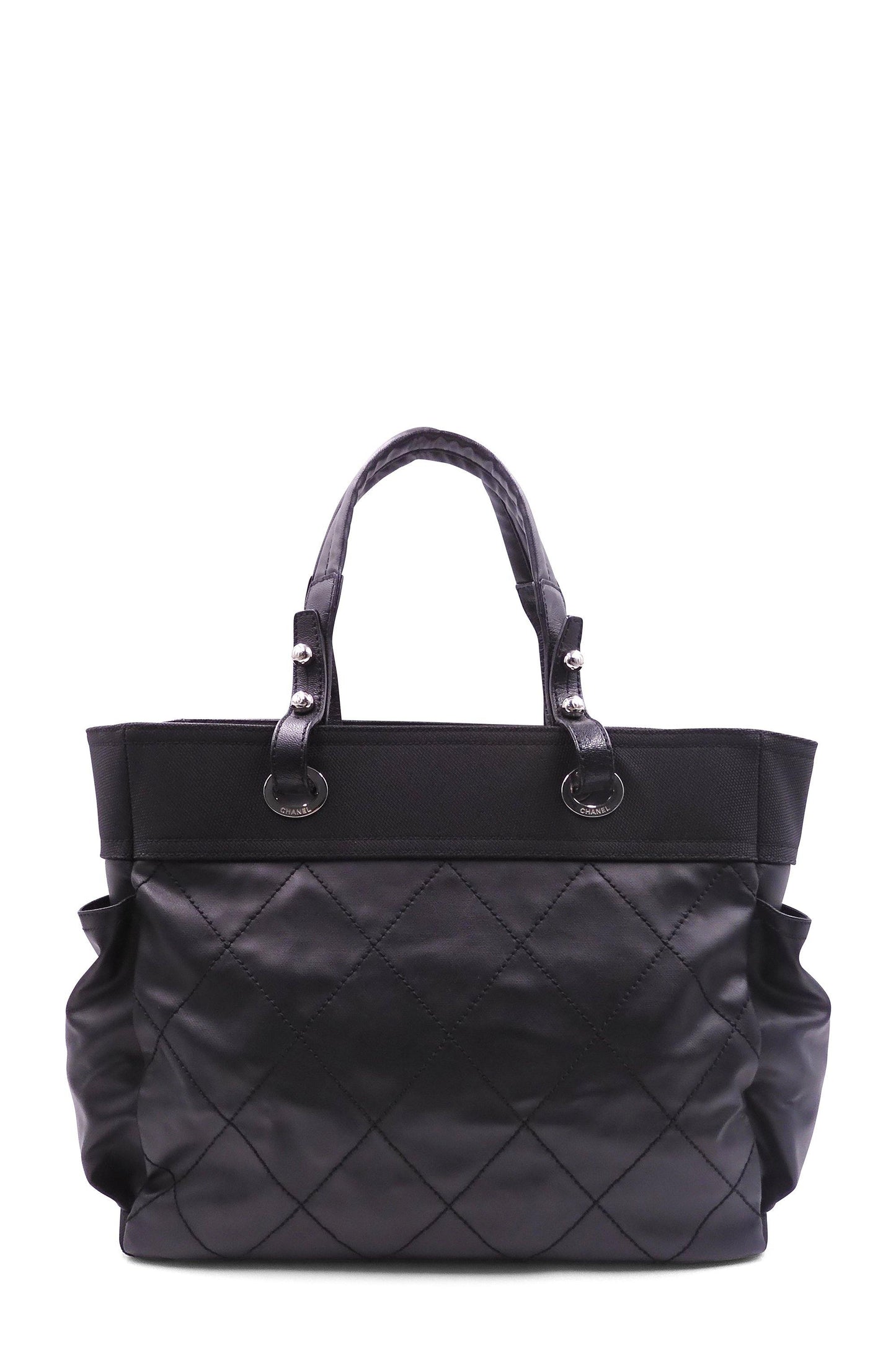 Paris-Biarritz Shopping Tote Black