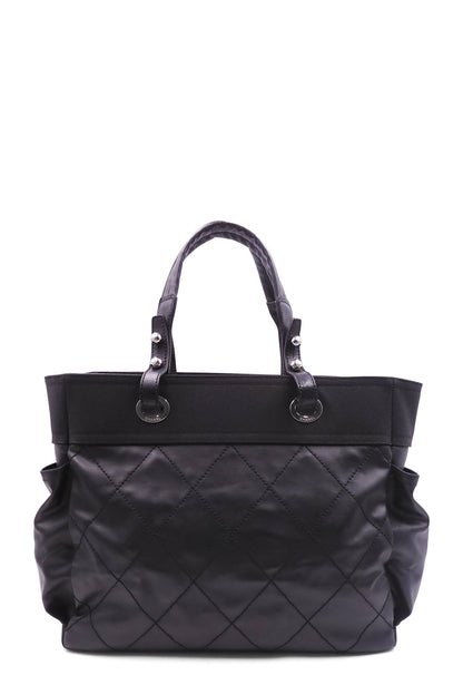 Paris-Biarritz Shopping Tote Black