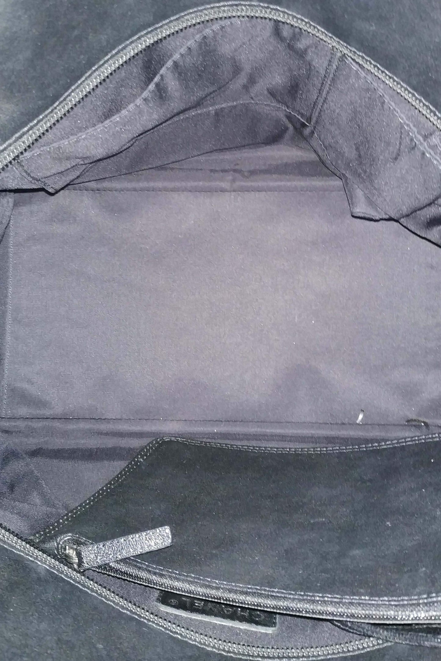Paris-Biarritz Shopping Tote Black