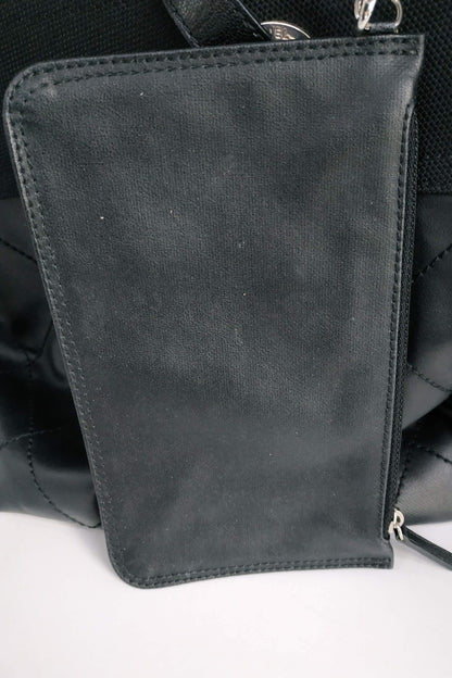 Paris-Biarritz Shopping Tote Black