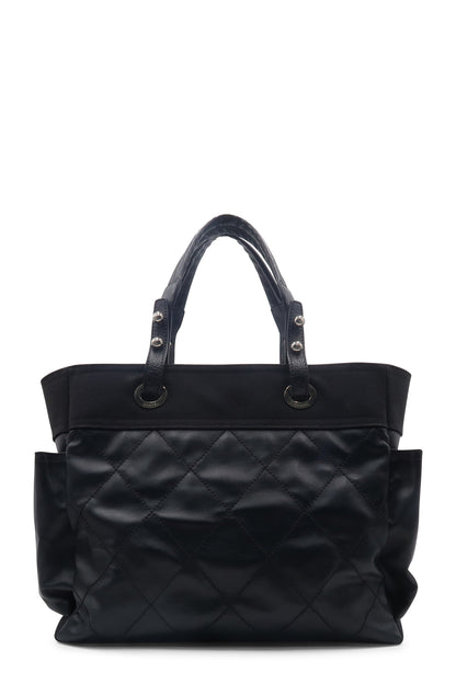 Paris Biarritz Shopping Tote Black