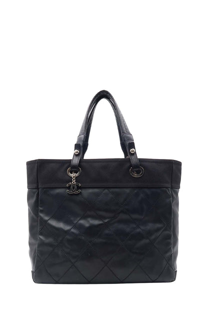 Paris Biarritz Shopping Tote Black