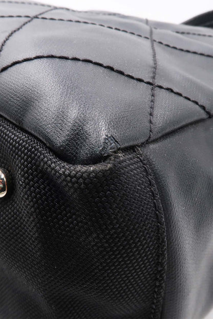 Paris Biarritz Shopping Tote Black