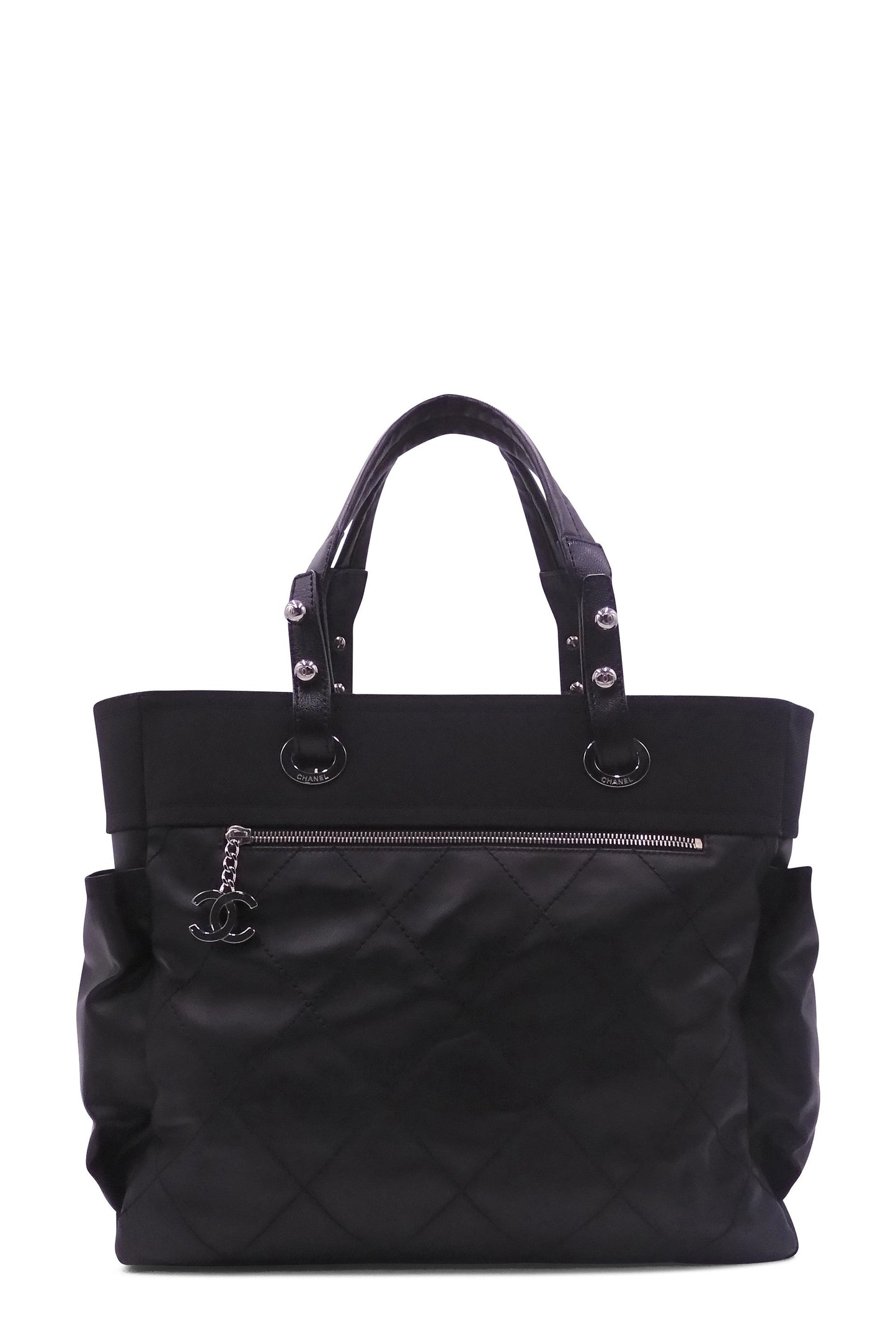 Paris Biarritz Shopping Tote Black Black