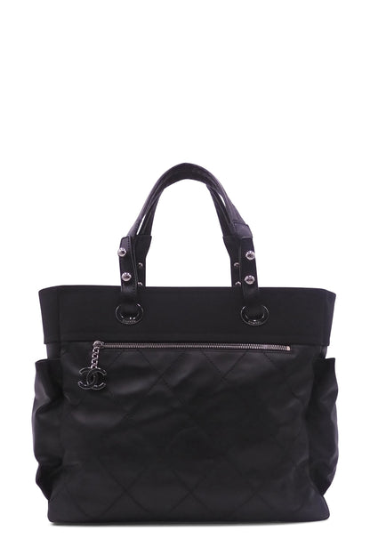 Paris Biarritz Shopping Tote Black Black