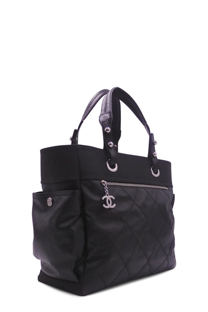 Paris Biarritz Shopping Tote Black Black