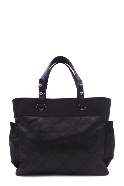 Paris Biarritz Shopping Tote Black Black