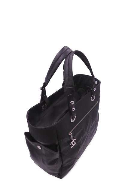Paris Biarritz Shopping Tote Black Black