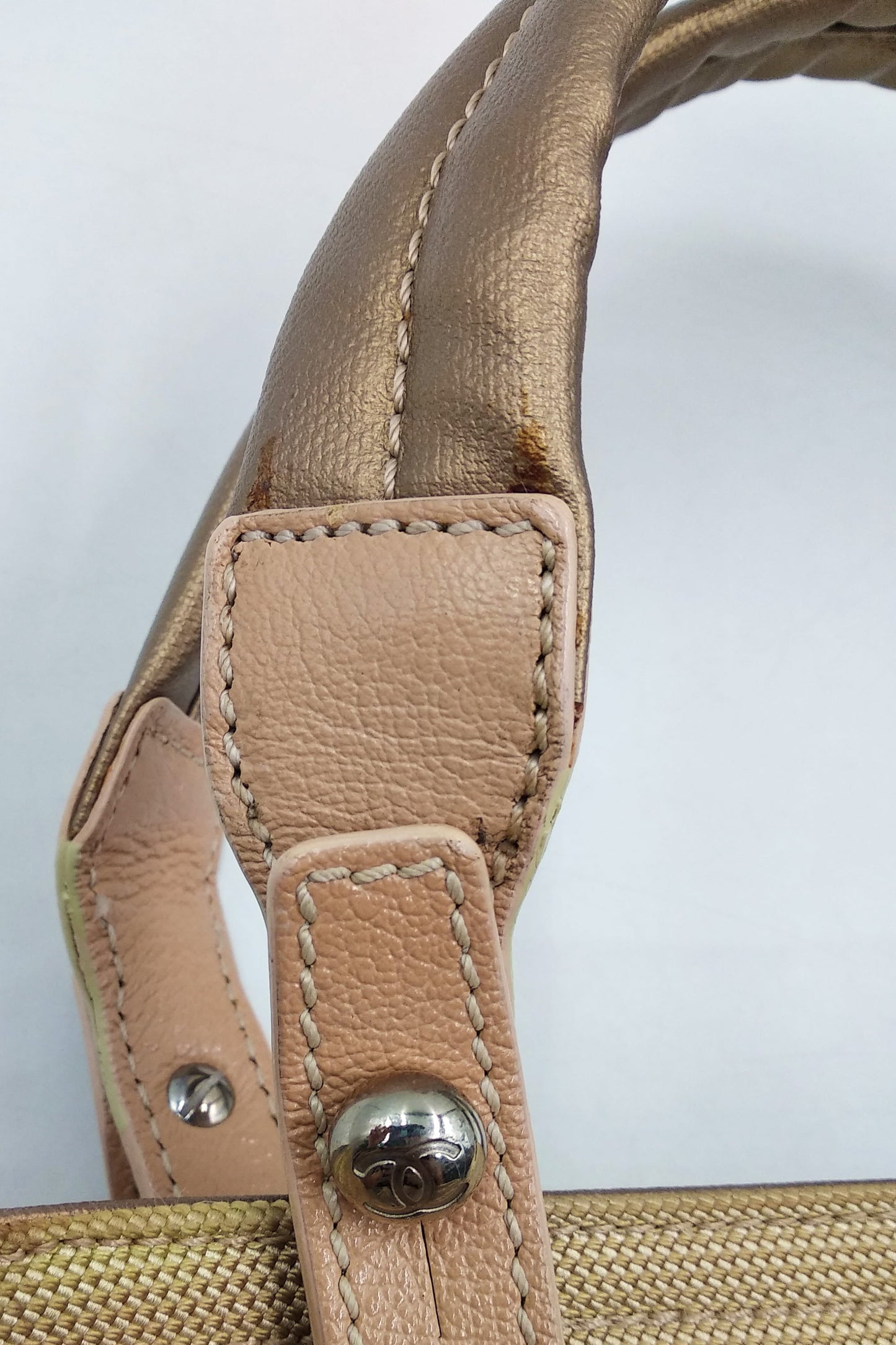 Small Paris-Biarritz Tote Bronze
