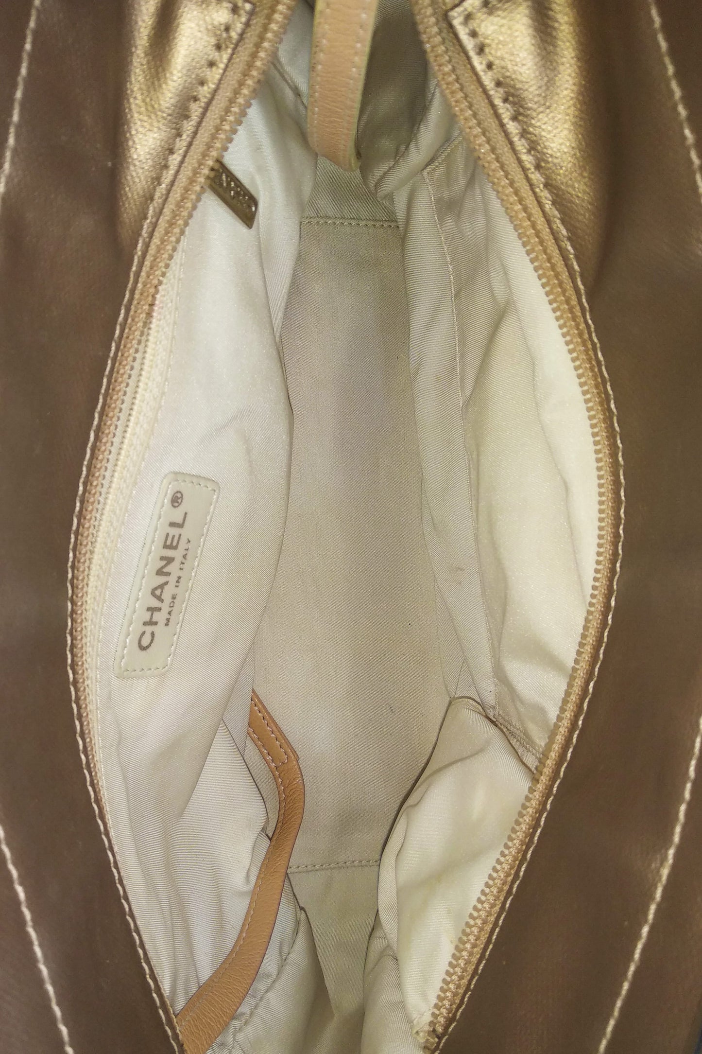 Small Paris-Biarritz Tote Bronze