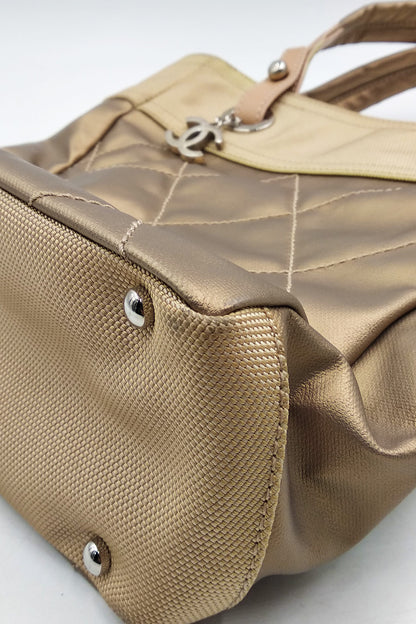 Small Paris-Biarritz Tote Bronze