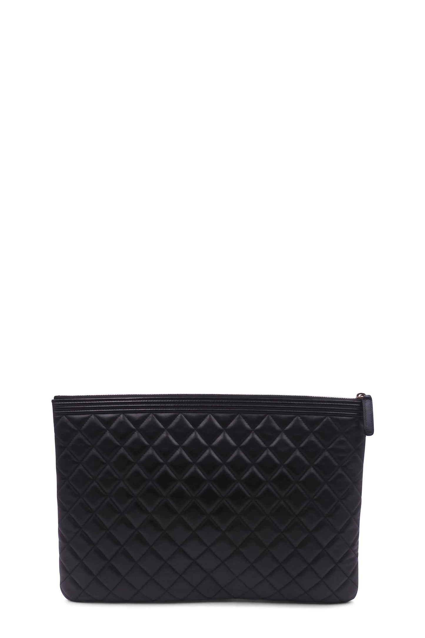 Quilted Boy Large O Case Black