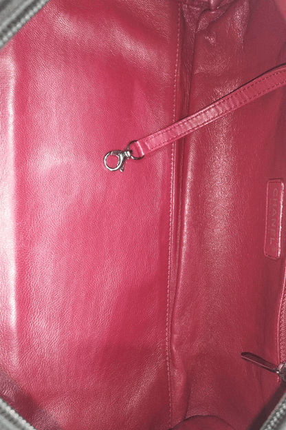 Quilted CC Bowler Bag Black