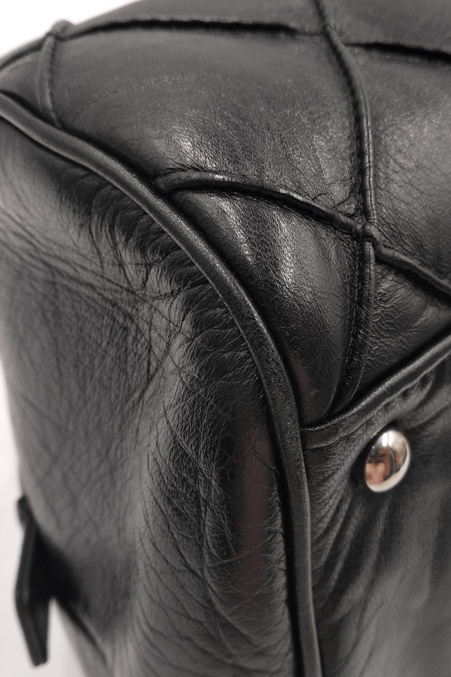 Quilted CC Bowler Bag Black