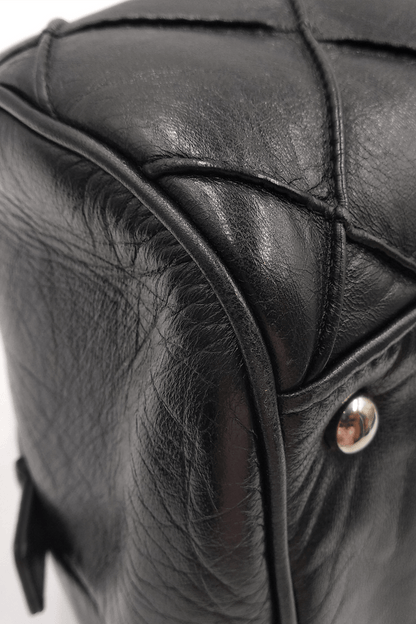 Quilted CC Bowler Bag Black