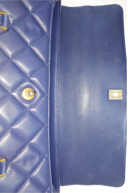Quilted Lambskin CC Shoulder Flap Bag