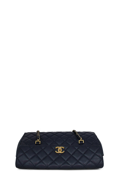 Quilted Lambskin CC Shoulder Flap Bag