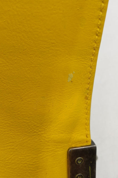 Quilted Lambskin Old Medium Boy in Ruthenium Hardware Yellow