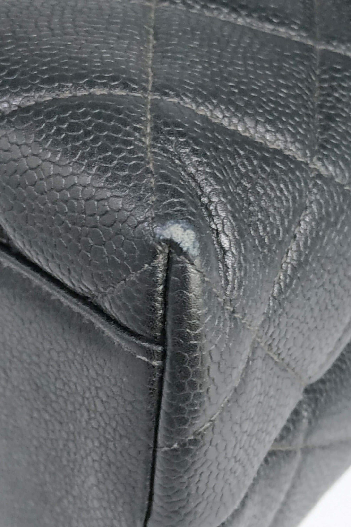 Quilted Vintage Kelly Bag Black