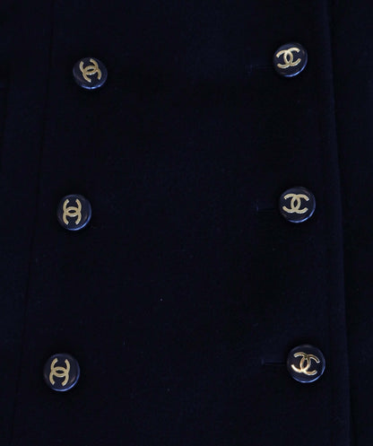 Chanel 93A Cashmere Coat Black DXBK0088