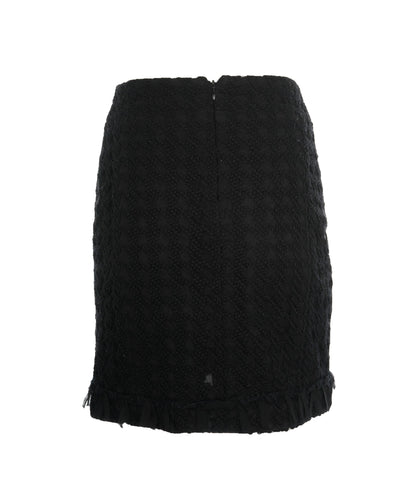 Chanel black lace skirt  AVL1447