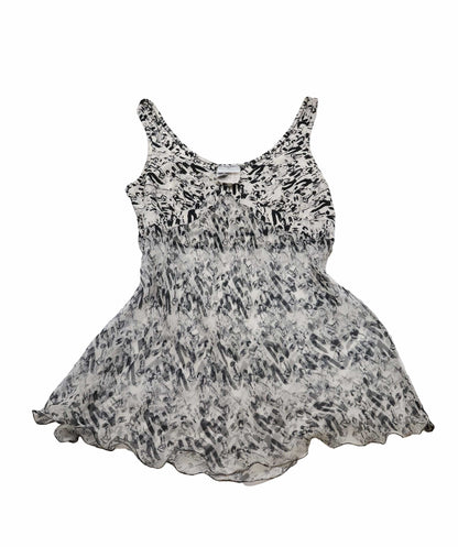 Chanel Silk Black White Tank Top - DXBS0503